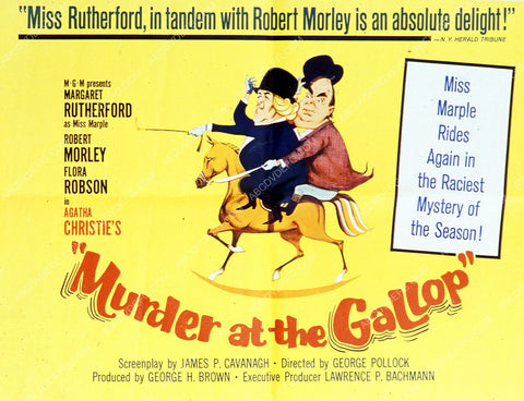 Margaret Rutherford film Murder at the Gallop 35m-6341