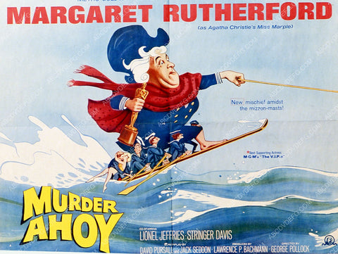 Margaret Rutherford film Murder Ahoy 35m-6344