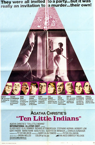 Hugh O'Brian Fabian film Ten Little Indians 35m-6360