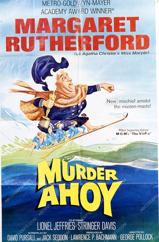 Margaret Rutherford film Murder Ahoy 35m-6363