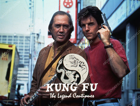 David Carradine Chris Potter TV Kung Fu The Legend Continues 35m-6555