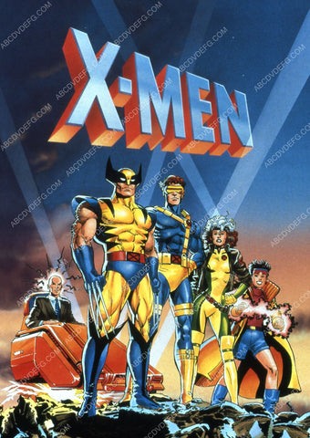 Professor Xavier Wolverine Cyclops animated TV X-Men 35m-6708