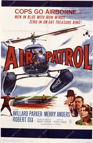 Willard Parker film Air Patrol 35m-7675