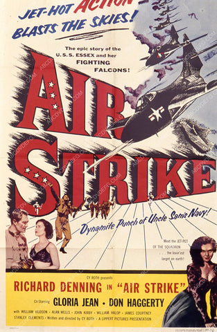 Richard Denning Gloria Jean film Air Strike 35m-7689