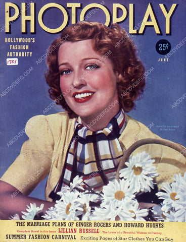 Jeanette MacDonald Photoplay magazine cover 35m-7758