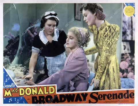 Jeanette MacDonald film Broadway Serenade 35m-7762
