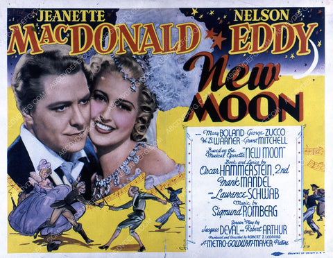 Jeanette MacDonald Nelson Eddy film New Moon 35m-7765