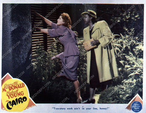 Jeanette MacDonald Ethel Waters film Cairo 35m-7776