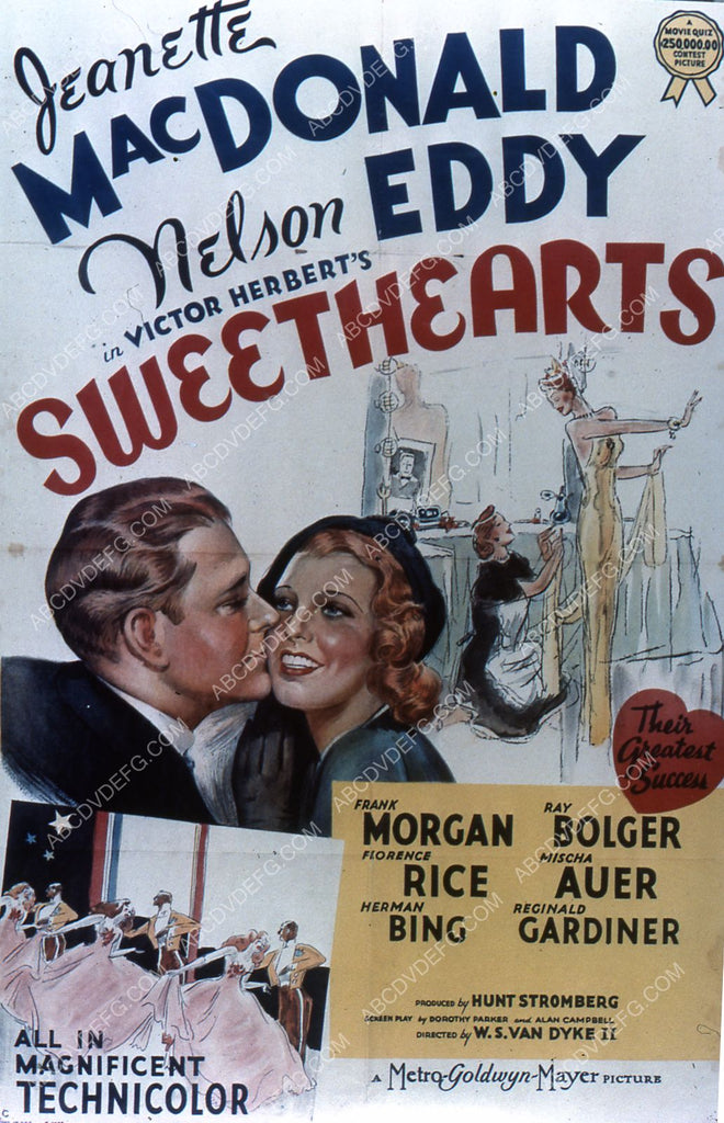 Jeanette MacDonald Nelson Eddy film Sweethearts 35m-7796 – ABCDVDVIDEO