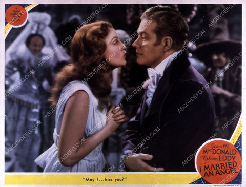 Jeanette MacDonald Nelson Eddy film I Married an Angel 35m-7801