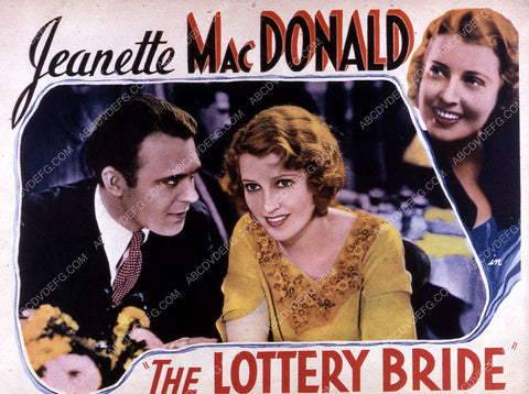 Jeanette MacDonald John Garrick film The Lottery Bride 35m-7808