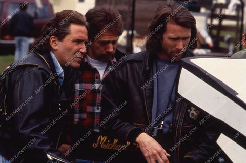 Michael Bay and crew directing action film Bad Boys 35m-8004