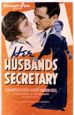 Jean Muir Warren Hull Beverly Roberts film Her Husband's Secretary 35m-8074