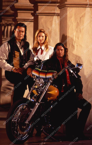 Lorenzo Lamas Branscombe Richmond Kathleen Kinmont TV Renegade 35m-8347