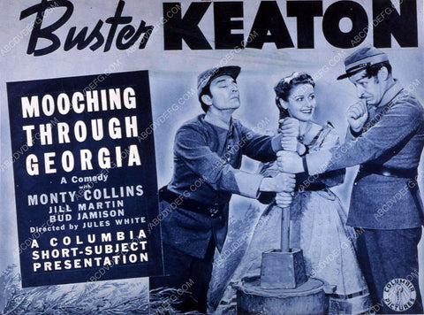 Buster Keaton Monty Collins Jill Martin film Mooching Through Georgia 35m-8429
