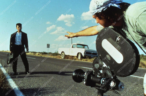 Robert Rodriguez directs Carlos Gallardo and cast film El mariachi 35m-8436