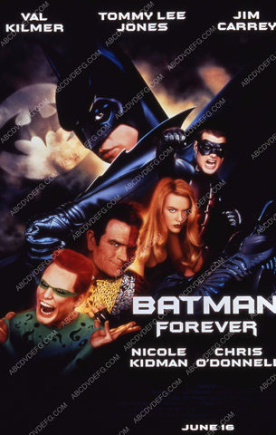 Val Kilmer Nicole Kidman Tommy Lee Jones Jim Carrey film Batman Forever 35m-8600