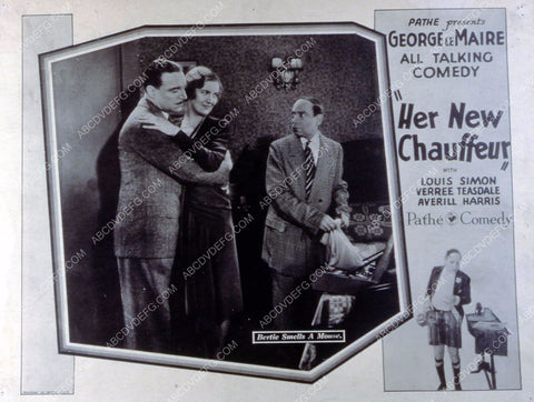 George LeMaire Louis Wilson Verree Teasdale film Her New Chauffeur 35m-8637