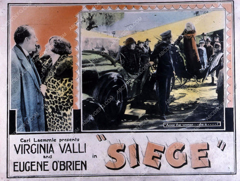 Virginia Valli Eugene O'Brien silent film Siege 35m-8647