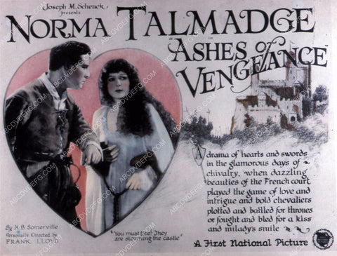 Norma Talmadge silent film Ashes of Vengeance 35m-8676