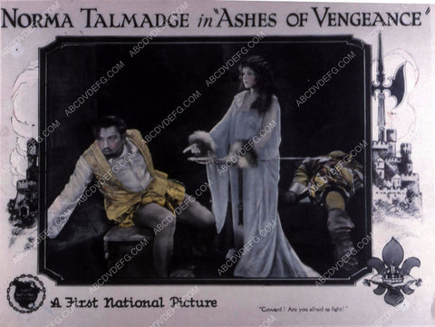 Norma Talmadge Conway Tearle silent film Ashes of Vengeance 35m-8677