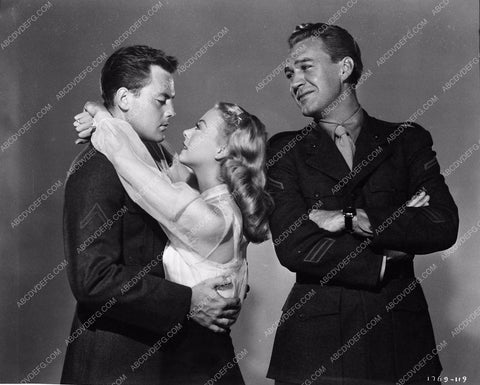 John Agar Adele Mara Forrest Tucker film The Sands of Iwo Jima 3602-04