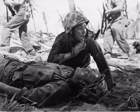 cast members film The Sands of Iwo Jima 3602-25