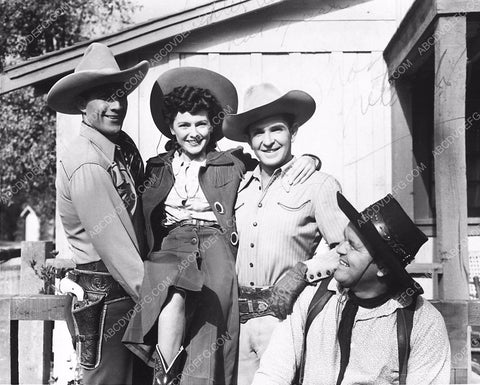 Tom Tyler Linda Leighton Bob Steele Rufe Davis film Code of the Outlaw 3655-12