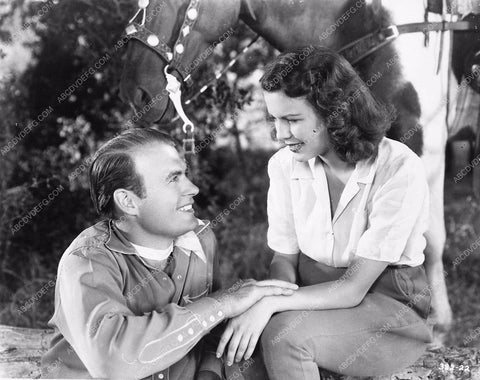 Bob Baker Marjorie Reynolds western film Guilty Trails 3661-03