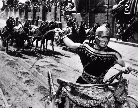 Stephen Boyd and chariot Ben Hur 3682-27