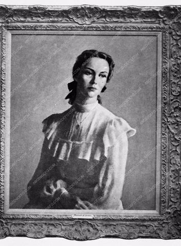 Jennifer Jones painting Portrait of Jennie 3701-11