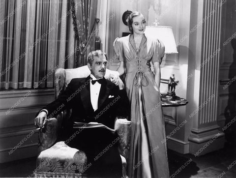 Boris Karloff Evelyn Keyes horror film Before I Hang 3724-22