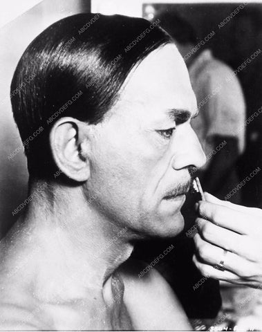 Boris Karloff makeup Gordon Bau? behind scenes Mr. Wong Detective 3727-10