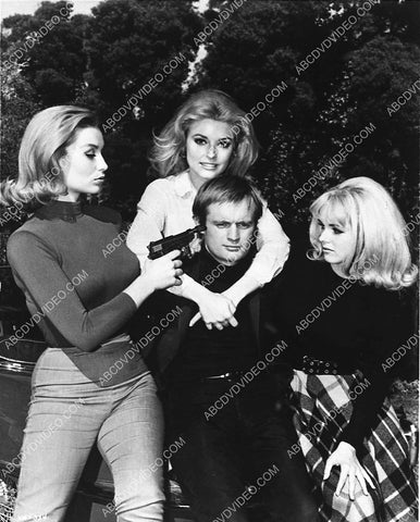 David McCallum Danica D'Hondt Sharon Tate Kathy Kersh TV The Man from U.N.C.L.E. 3746-15