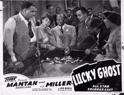 Mantan Moreland Flournoy F.E. Miller film Lucky Ghost 3761-18