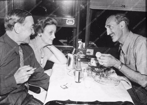 Mr and Mrs. Harry Carey with Fred Flack on train 3843-24