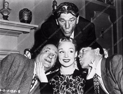 Three Stooges Moe Larry Shemp Lynn Davis short Baby Sitter Jitters 3873-06
