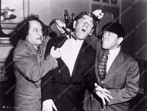 Three Stooges Moe Larry Shemp comedy short Baby Sitter Jitters 3873-09