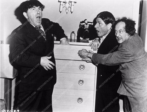 Three Stooges Moe Larry Shemp 3-D short Don't Throw That Knife 3873-34