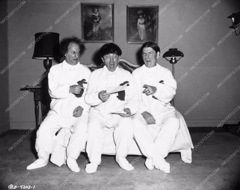 Three Stooges Moe Larry Shemp comedy short Goof on the Roof 3915-13