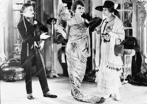 Leo White Mae Busch ? Silent film The Devil's Passkey 3949-24
