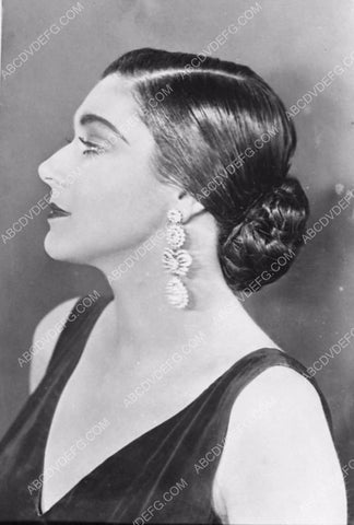 I don't know who silent era profile portrait 3958-36