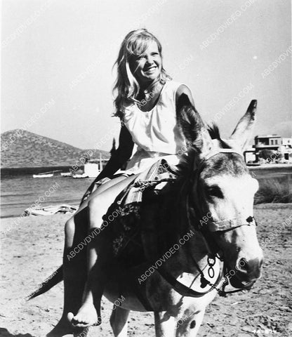 Hayley Mills riding a donkey film The Moon-Spinners 4003-05