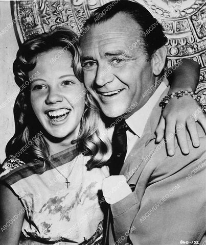 great candid Hayley Mills John Mills 4005-23