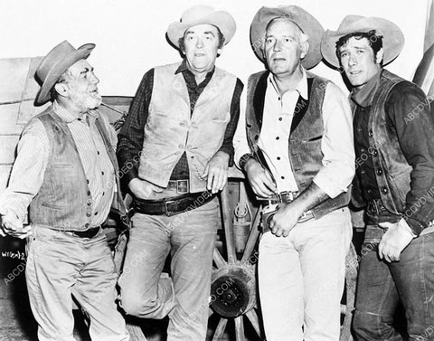 John McIntire Frank McGrath Robert Fuller Terry Wilson TV Wagon Train 4109-18