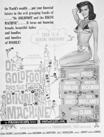 cool ad slick Dr Goldfoot and the Bikini Machine 4146-05