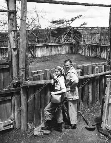 Grace Kelly Clark Gable on location film Mogambo 4182-22