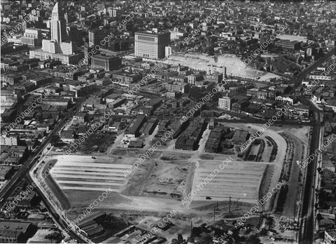 historic Los Angeles City Hall aerial view 4301-19