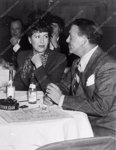 candid George Burns Gracie Allen at famous Stork Club Nightclub 4330-10