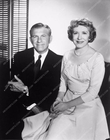 George Burns Gracie Allen TV show The Burns and Allen Show portrait 4330-25